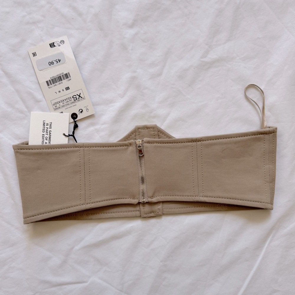 ZARA Bustier Top LIMITED EDITION - Picture 7 of 9